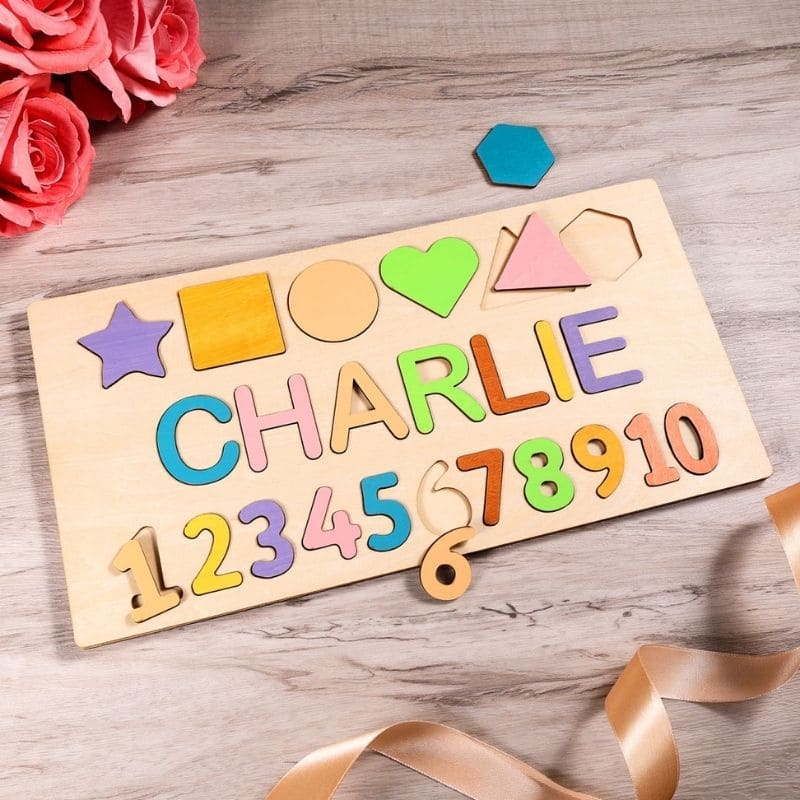 Jouet Éducatif sur Mesure - Puzzle personnalisé en bois | LearnNPlay – Image 2