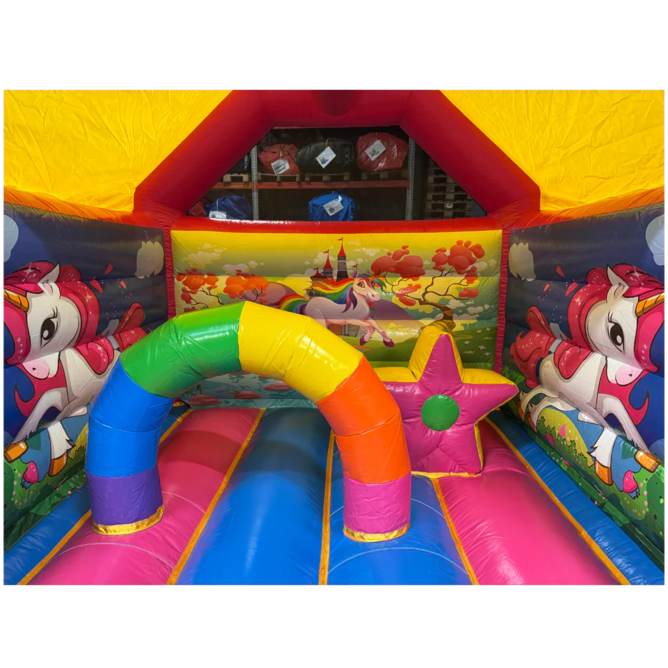 Château Gonflable licorne Aframe Midi – Image 9