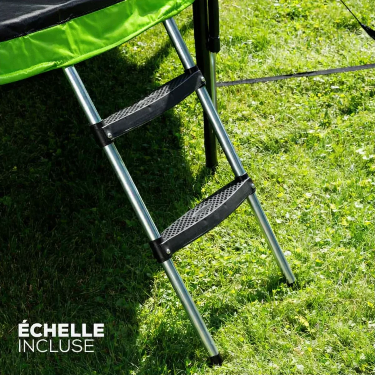 Trampoline de jardin profilé 252 cm avec filet intérieur | AIR PRO – Image 4