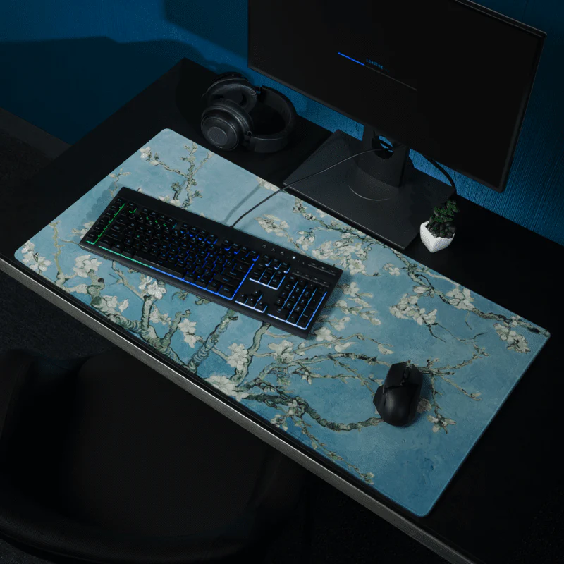 Tapis De Souris Van Gogh Amandier En Fleurs – Image 3